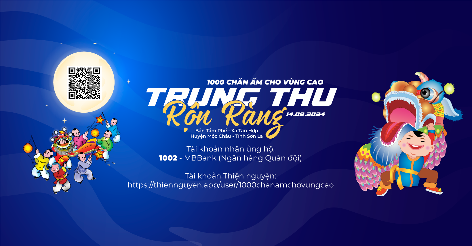 Trung thu 2024 - Tầm Phế, Tân Hợp, Mộc Châu, Sơn La